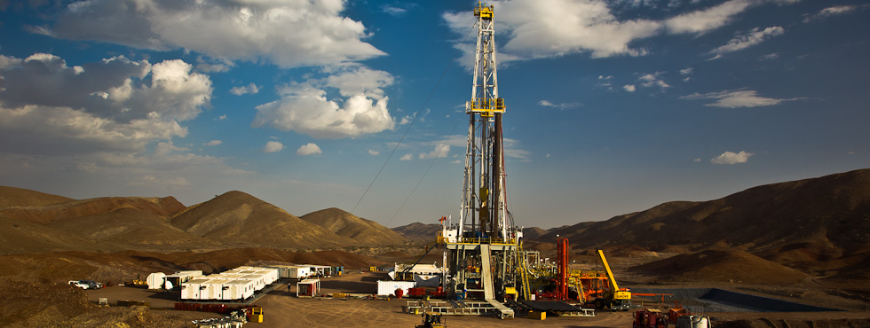 Drilling in the desert